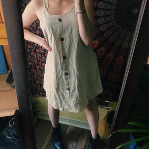 flowy linen dress!!